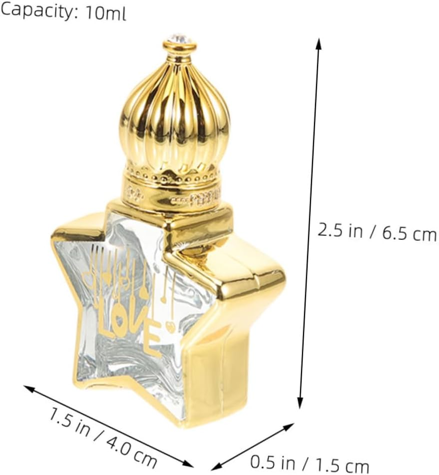 Crafted Essential Oil Bottle Perfume Bottles Refillable for Oils Travel image number 6