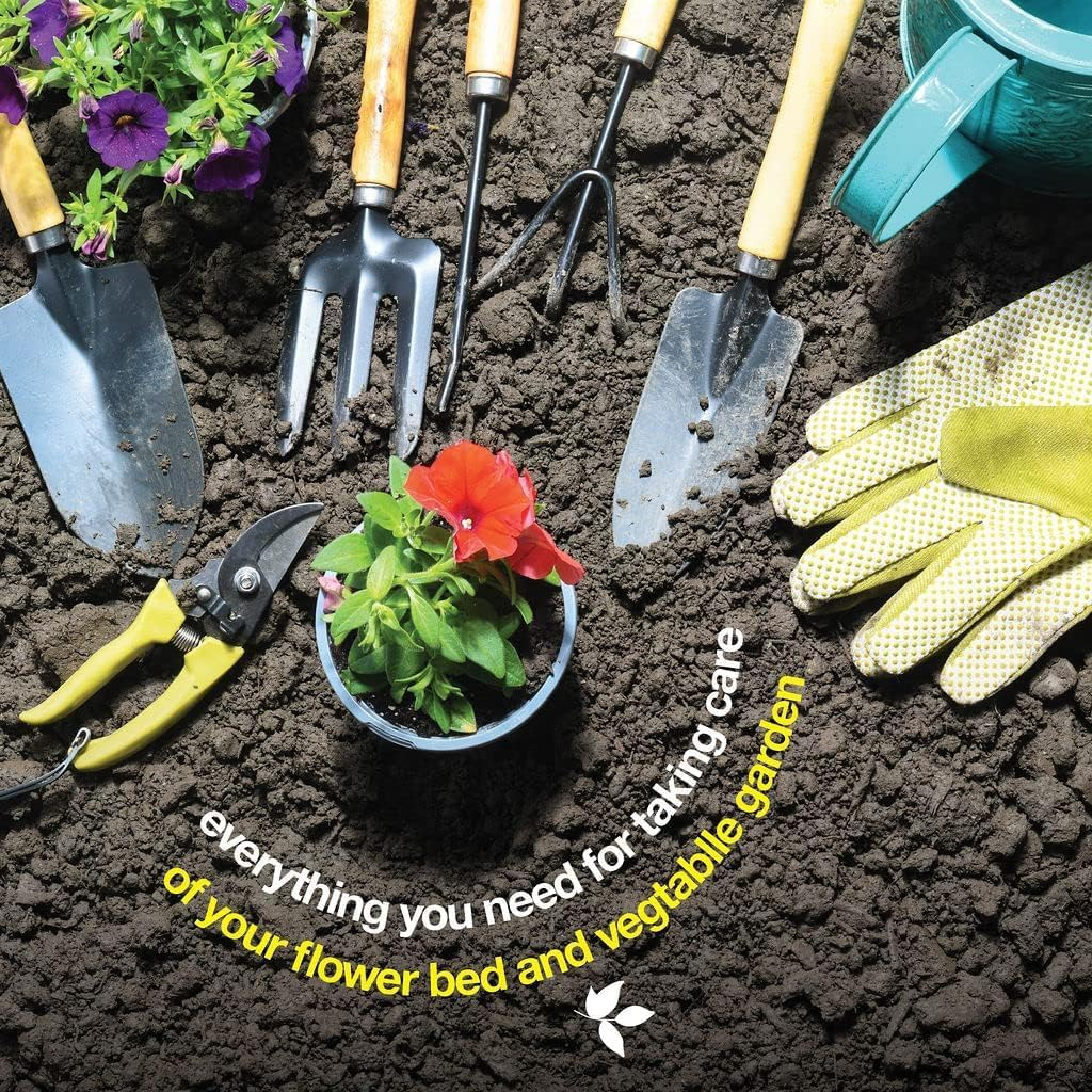 Gardening Tools 10-Piece Set - Complete Gardening Tool Kit with Bag and Gloves, Indoor and Outdoor Gardening Tool Set with Spray Bottle - Your Ideal Gardening Companion image number 6