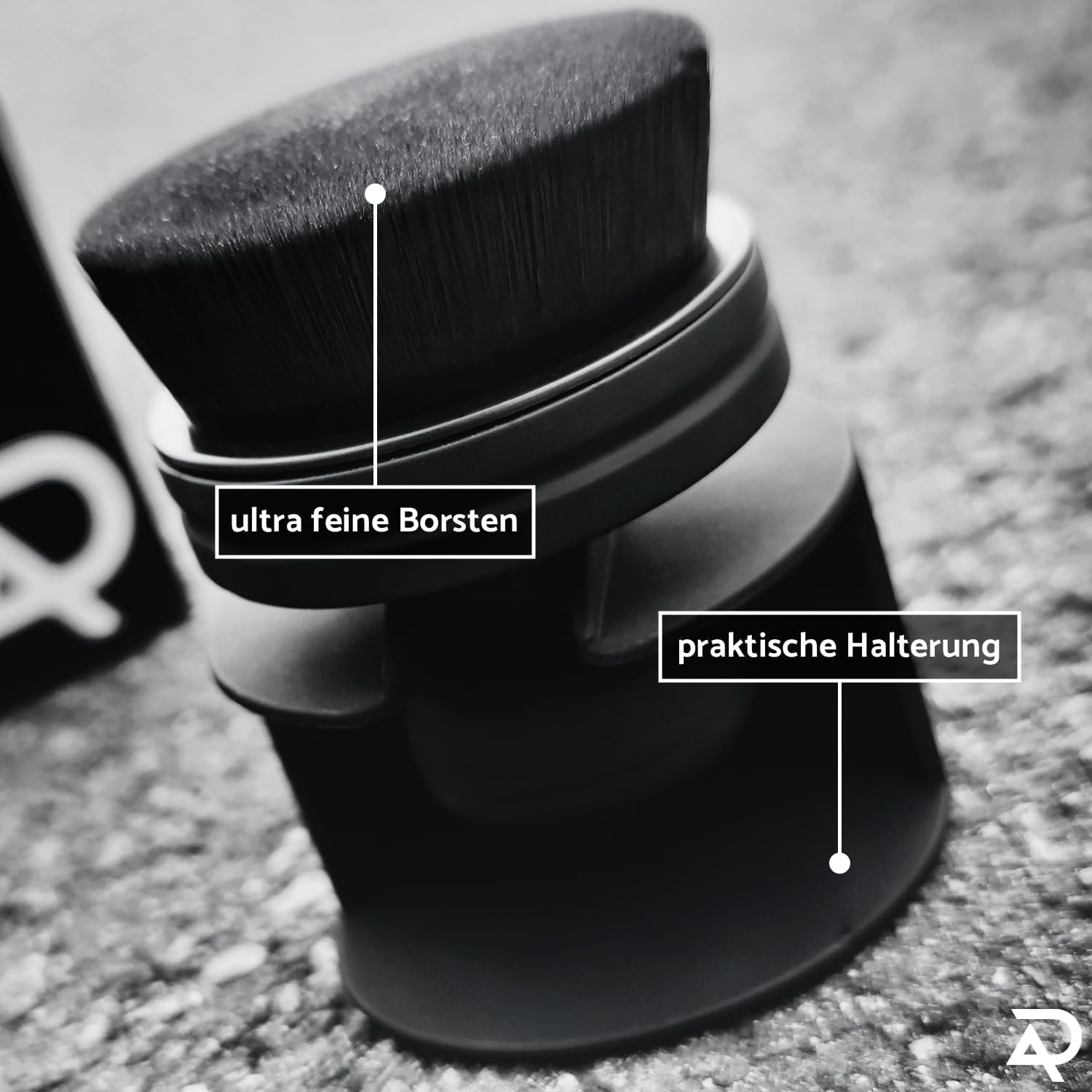 ADEPTX Detailing Tyre Shine Applicator Brush for Car Detailing Brush Tyre Dressing Applicator - for Radiantly Shiny Car Tyres - Professional Tyre Care with Precision and Passion image number 6