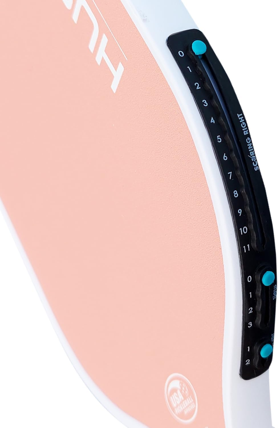 Portable Pickleball Paddles Scorekeeper, Easily Mounted Small Scoreboard to Keep Score of Points, Games, and Server, Lightweight Mini Score Keeper, Set of 2, 3.2G image number 4