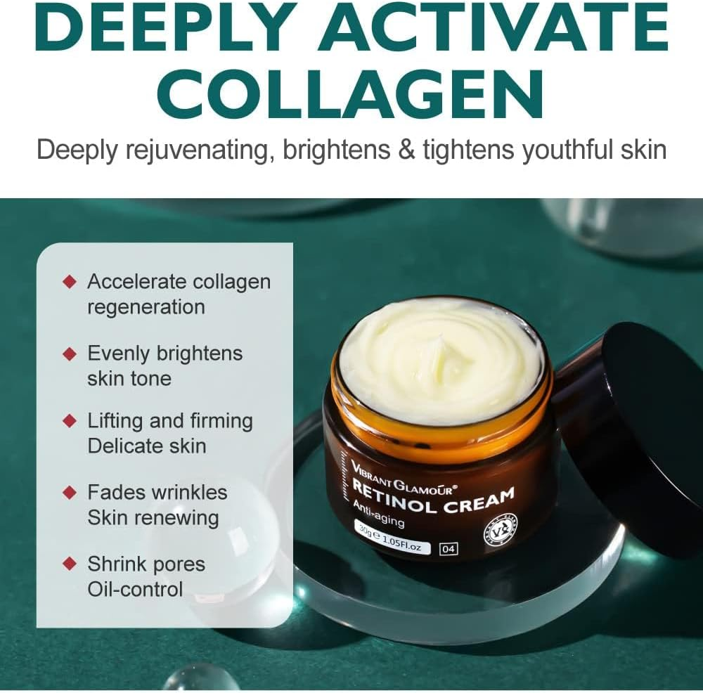 Retinol anti Aging Face Cream & Essence, Aging, Cream, Anti-Aging Firming Serum, (Cream) (1) image number 5