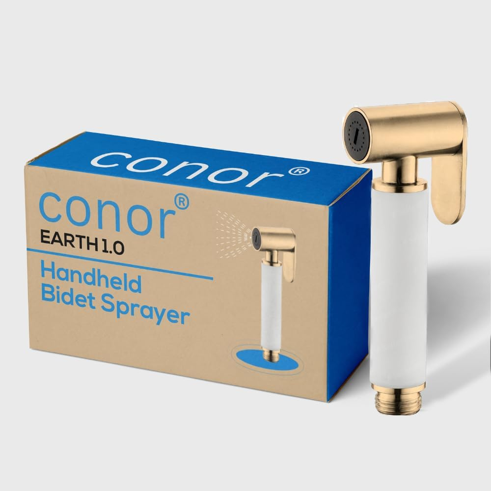 Conor Earth 1.0 Handheld Bidet Sprayer with Installation Kit - Brushed Nickel