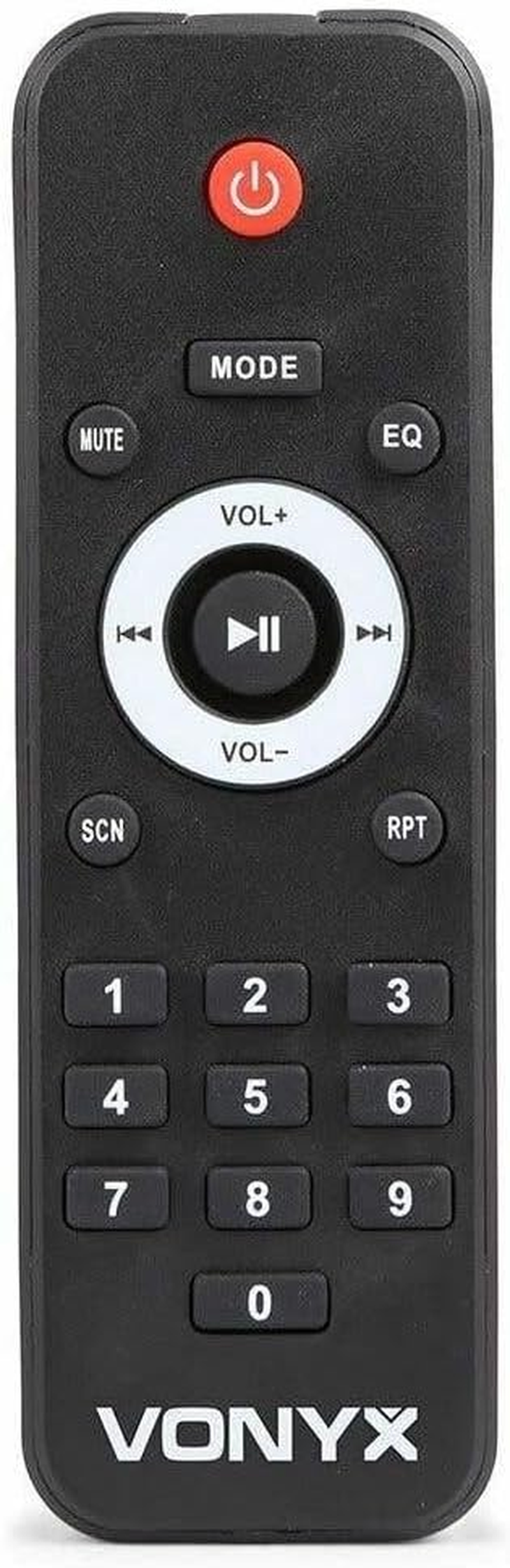 'Vonyx VSA120S Active Speaker Set 1600W Stereo with Bluetooth, MP3 Player and Remote Control - Suitable for Music, Singing and Speech! image number 1