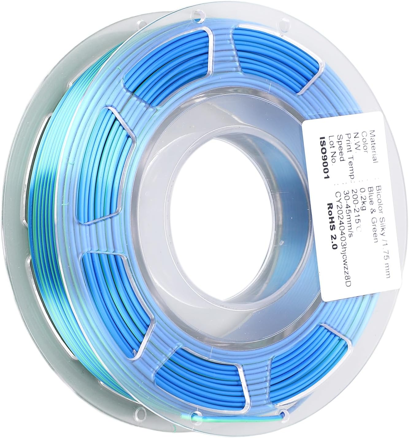 Conductive PLA Filament, 1.75Mm Bundle 3D Printer Filament, 30-45Mm/S Printing Speed PLA 3D Printing Filament, 200G Consumable 3D Printer Accessory, 1.75Mm Filament image number 5