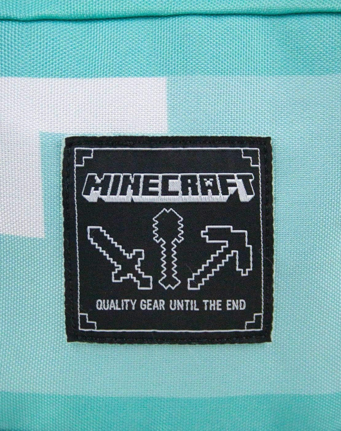 Minecraft Diamond Mini Blue Backpack 12" image number 6