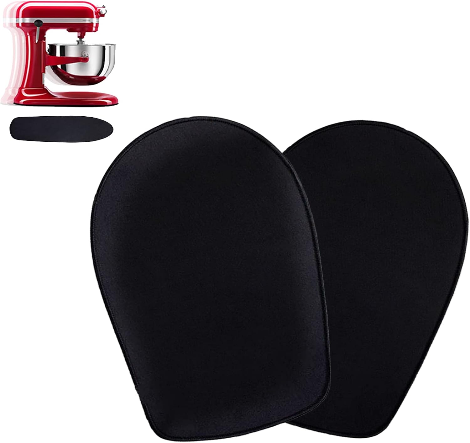 Mixer Mover Sliding Mats for Kitchen Aid Stand Mixer Slider Mat Pad Kitchen Appliance Slide Mats Pads Compatible with Kitchen Aid 5-8QT Professional Bowl-Lift Mixer