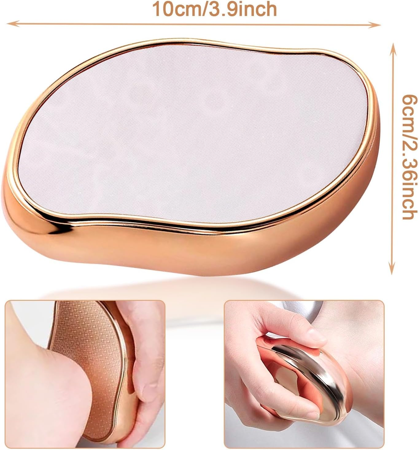 2-In-1 Nano Glass Callus Remover, Effective Nano Glass for Callus Removal on Wet and Dry Feet (With 1 Pack Foot Mask)