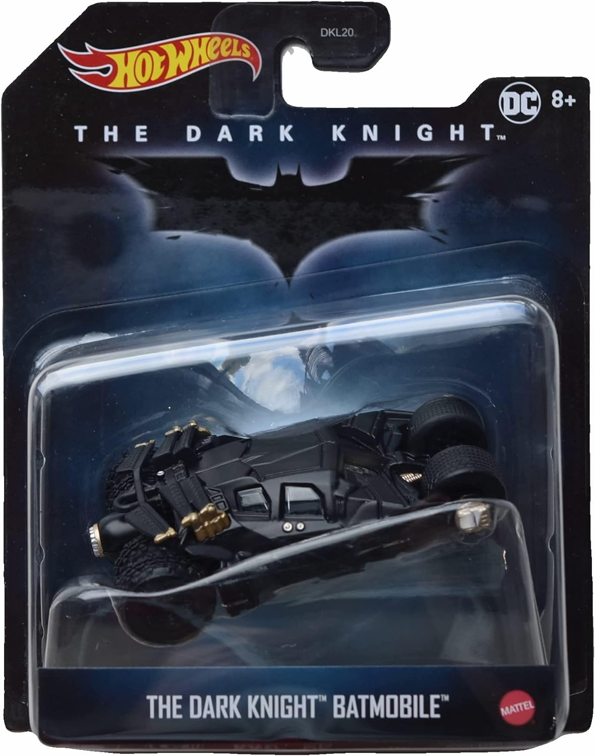 Hot Wheels the Dark Knight Batmobile 1:50