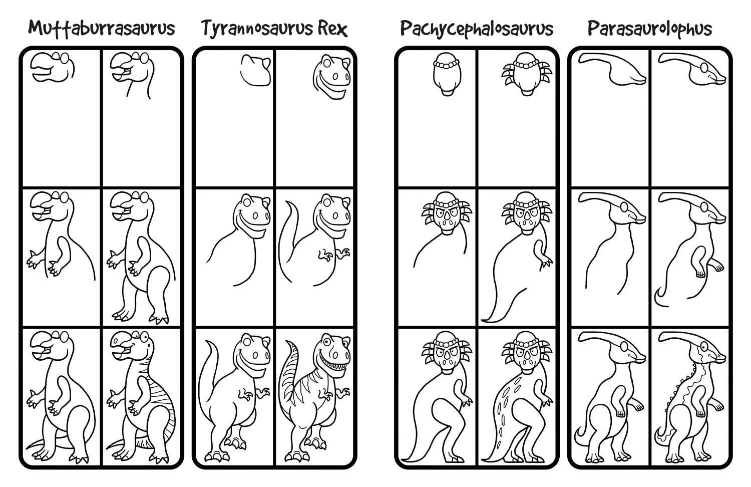 How to Draw 101 Dinosaurs image number 5