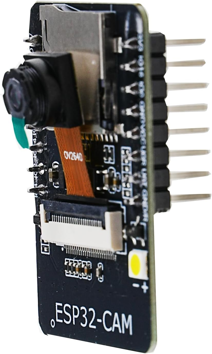A-DIGISHUO 1Pcs ESP32-CAM Development Board Wireless Wifi+Bluetooth with OV2640 Camera Module for Arduino（1Set image number 3