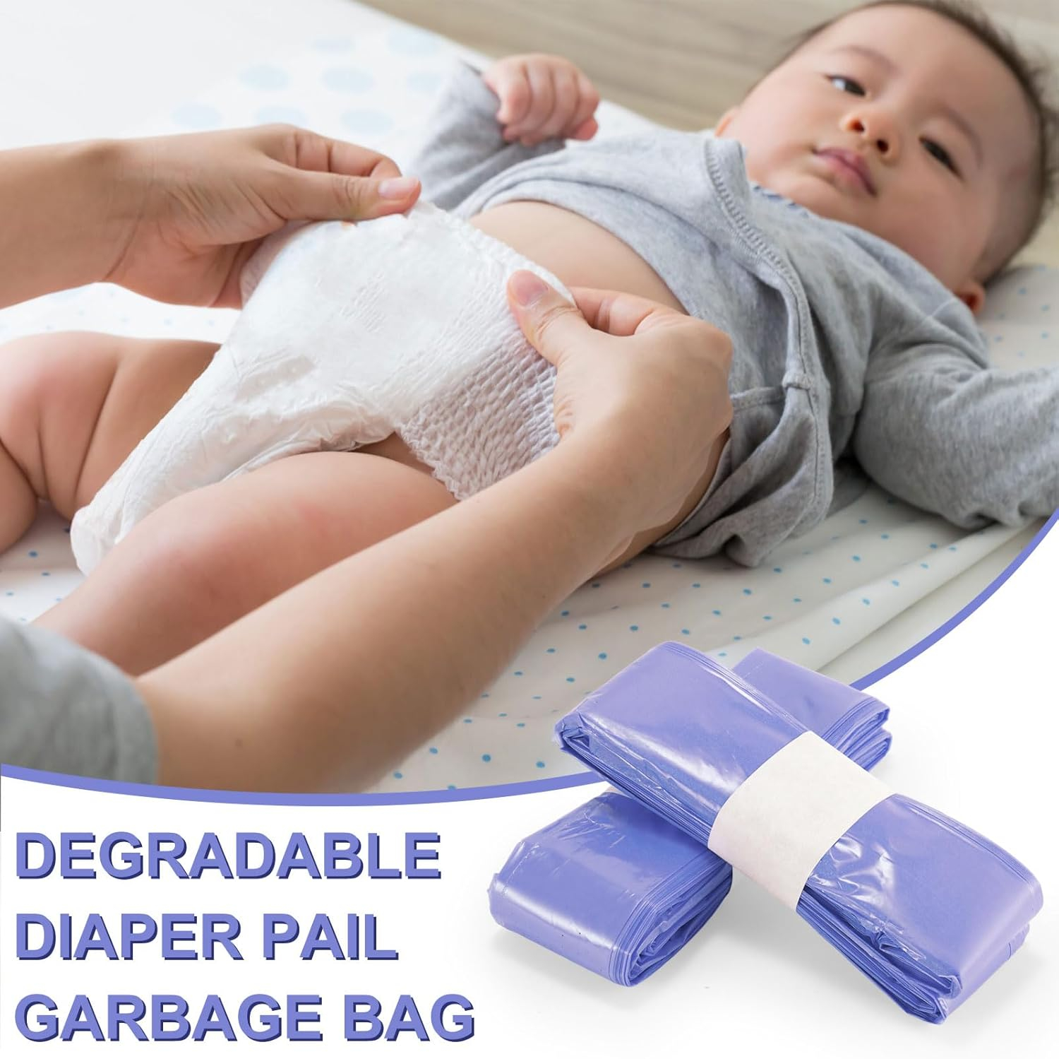 Ourleeme Cat Litter Refill Bags, 4.5 M Litter Genie Refill Bags, Pack of 10 Cat Litter Refill Containers Compatible with Your Genie Litter Refill Container (Without Cartridge) image number 3