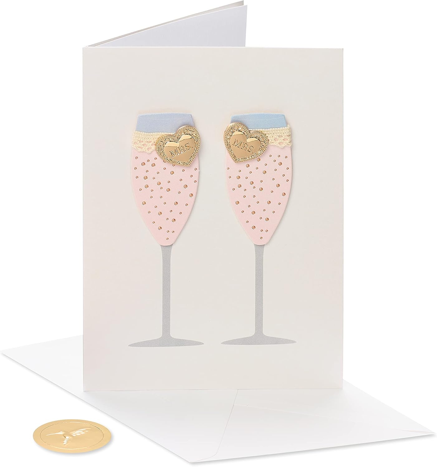 Papyrus Lesbian Wedding Card (Mrs. & Mrs.) image number 2