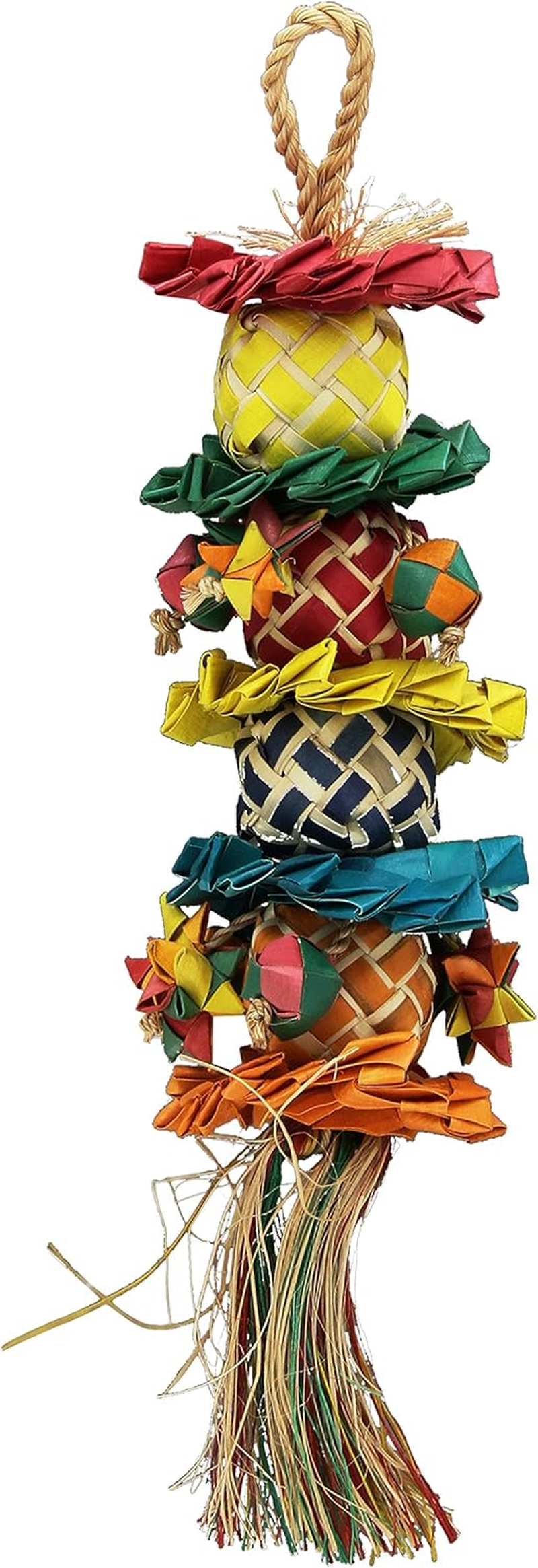 Planet Pleasures Flower Tower Bird Toy, Medium image number 2
