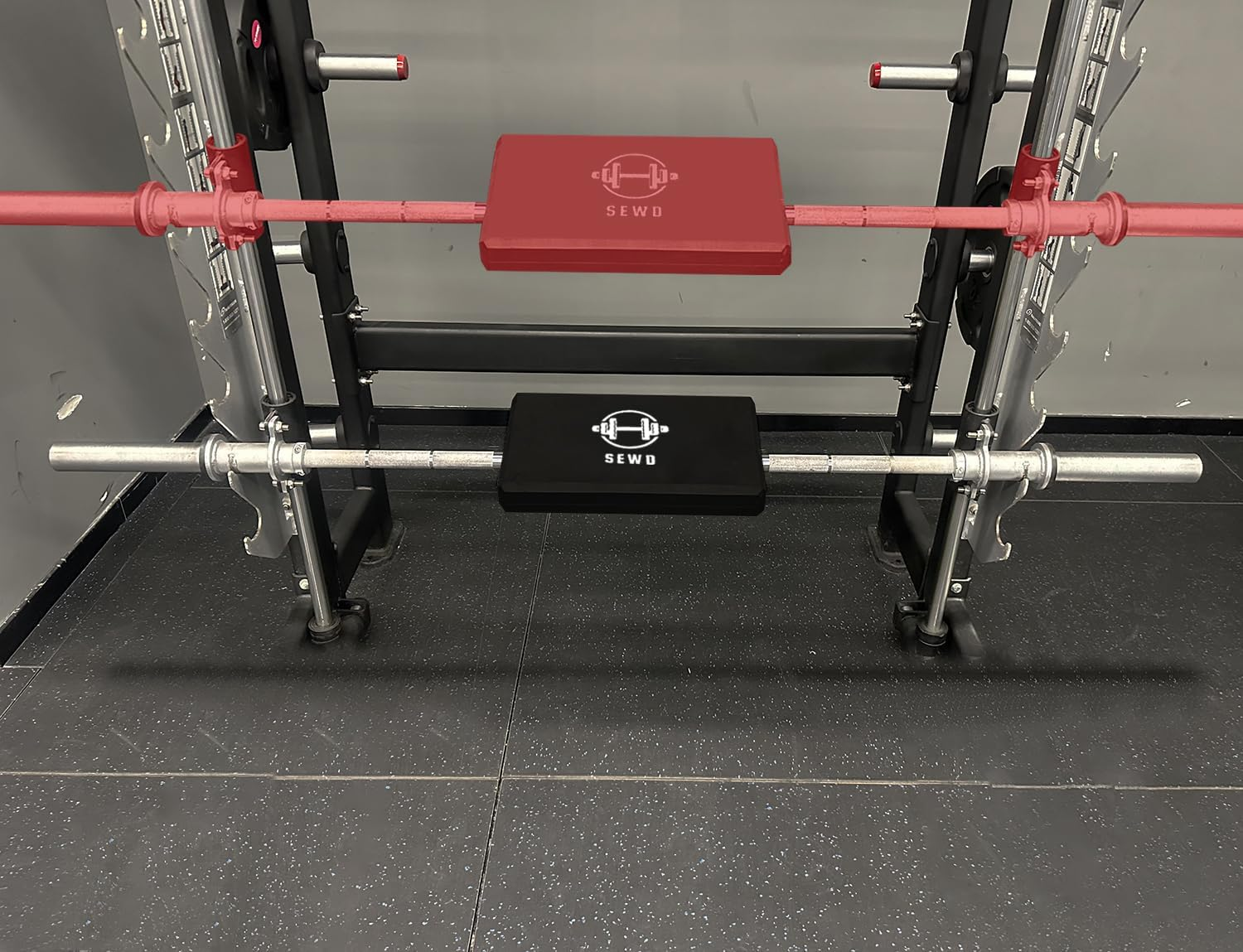 SEWD Turns Any Squat Rack into Hip Thrust Machine Hip Thrust Bench Back Pad Fits Olympic Barbell Bar Multifunctional Workout Pad for Hip Thrust, Bench Press, Plank, Glute Bridge and Push Ups. image number 3