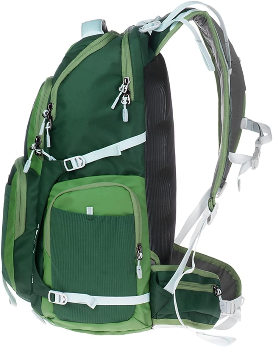 Granitegear Waterproof Hiking Backpack Outdoor Backpack Travel Backpack School Backpack Daily Shoulder Bag 1000026-0003 Green 17 Inch Laptop Notebook Backpack for Men Womens Boys Girls image number 3