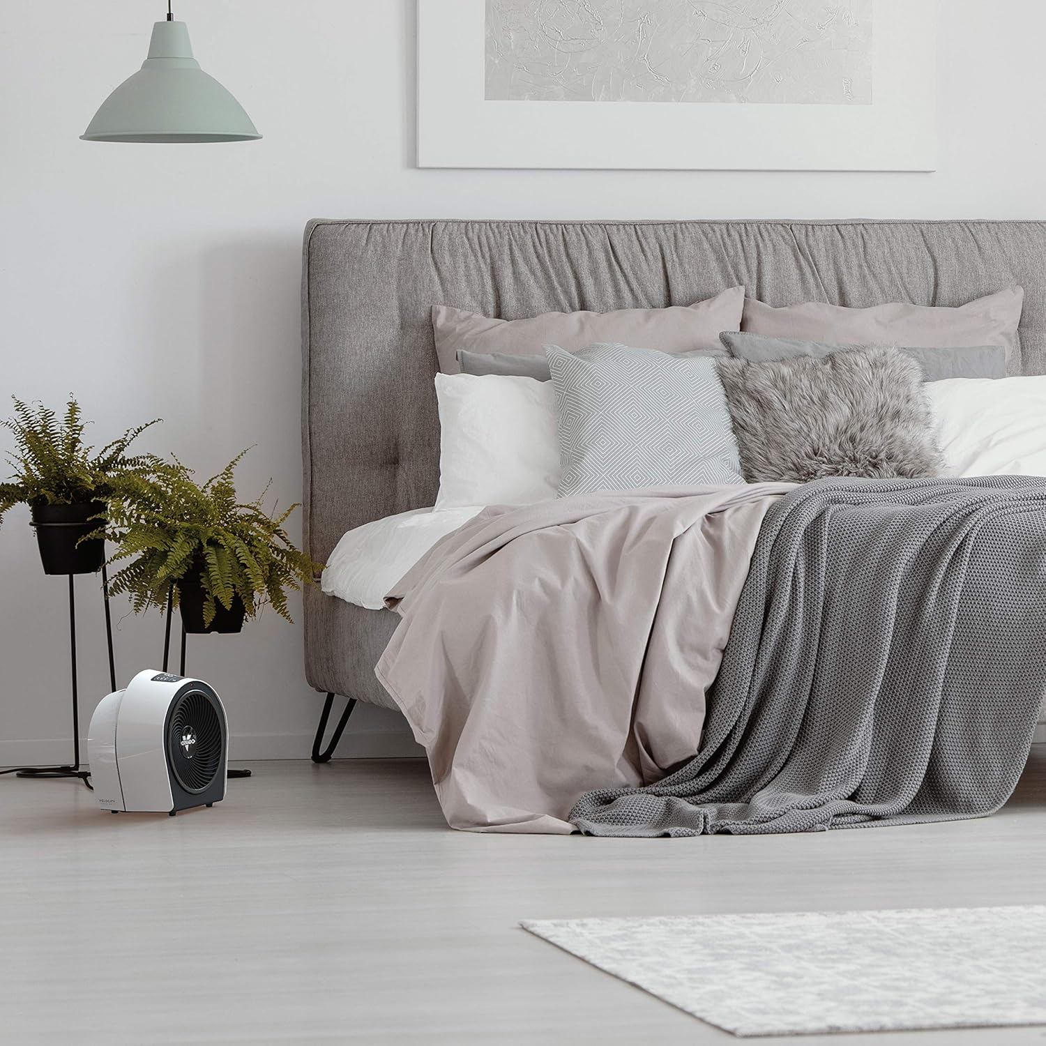 Vornado Velocity 3R Whole Room Heater, White image number 4