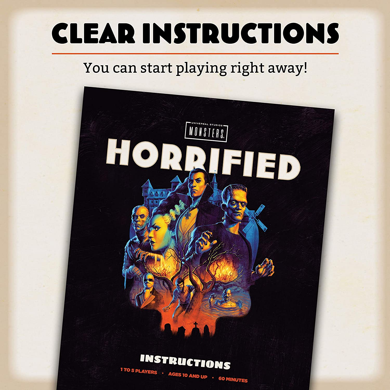 Ravensburger - Horrified Universal Monsters Game image number 4