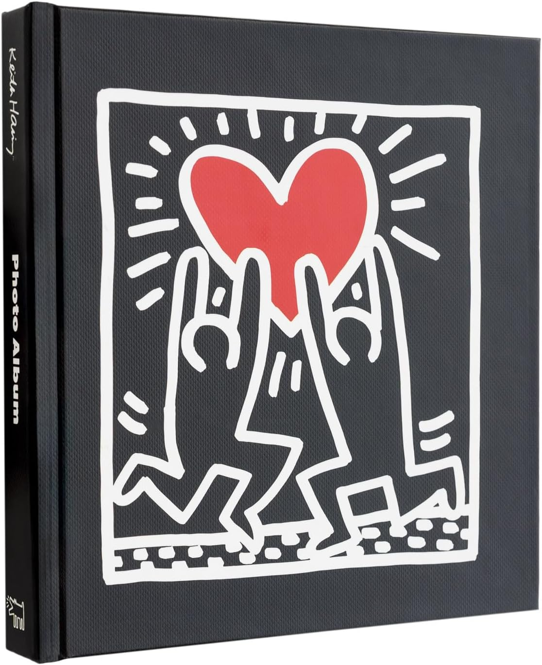 Grupo Erik Photo Album Self Adhesive - Keith Haring | Polaroid Photo Album 6.3 X 6.3 Inches - 16 X 16 Cm, 11 Double Sided Pages, Hardcover Instax Photo Album | Graffiti Art Gifts under 15 Pounds image number 2