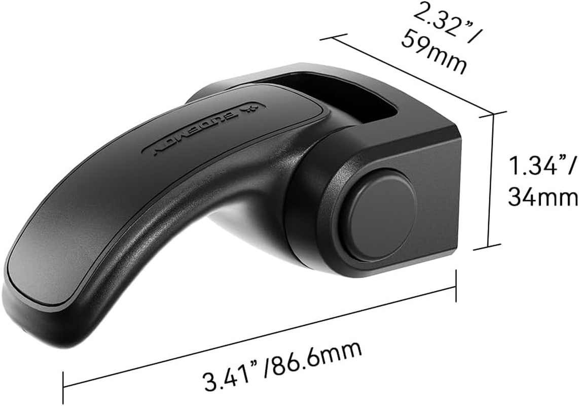 EUDEMON 1 Pack Oven Lock,Baby Proofing Oven Door Lock, Child Safety Oven Front Lock, Easy to Install & Use No Tools Need or Drill (Black) image number 1