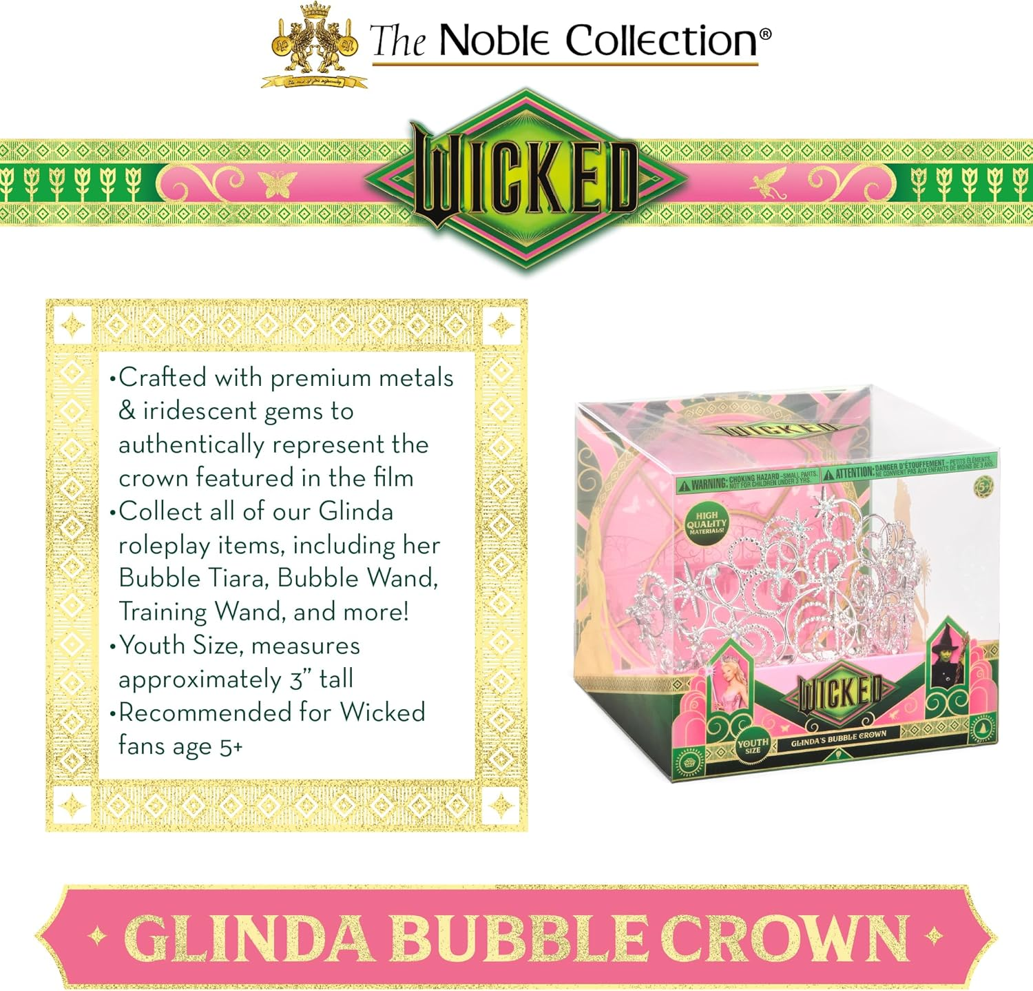 Wicked - Glinda'S Bubble Crown image number 5