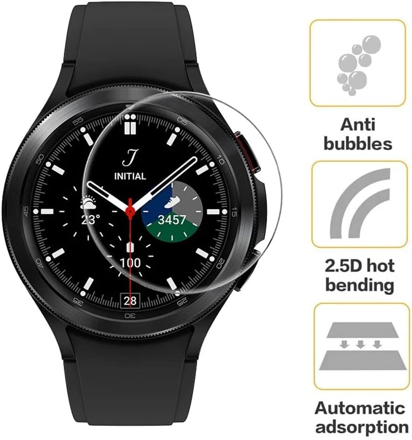 46Mm Hydrogel Screen Protector for Samsung Galaxy Watch 4 Classic image number 5