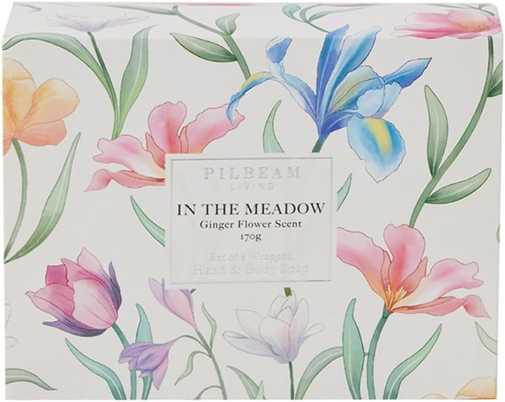 2Pc Pilbeam Living in the Meadow Scented Soap Gift Set