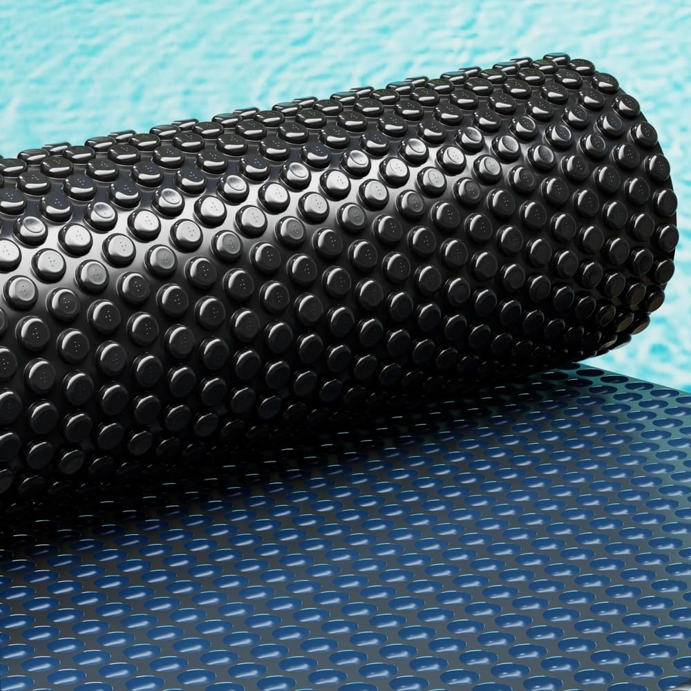 Aquabuddy Pool Cover 600 Micron Bubble Heat Solar Blanket Blue Black 8.5X4.2M image number 5