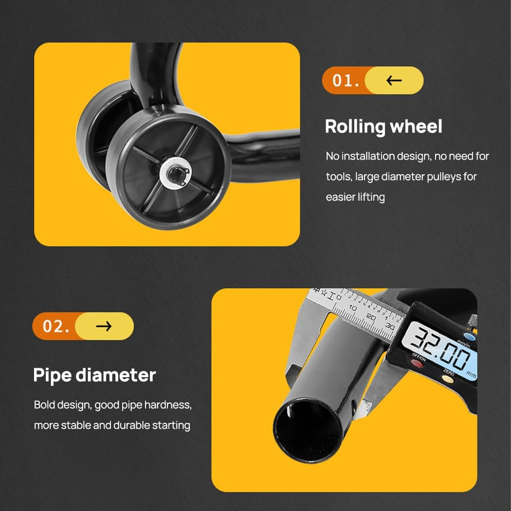 500KG Heavy-Duty Motorcycle Stand,Adjustable & Versatile Bike Stand with Moving Wheels,Paddock Rear Lift Carrier for Motorbikes, Suitable for Most Motorcycles(Red)