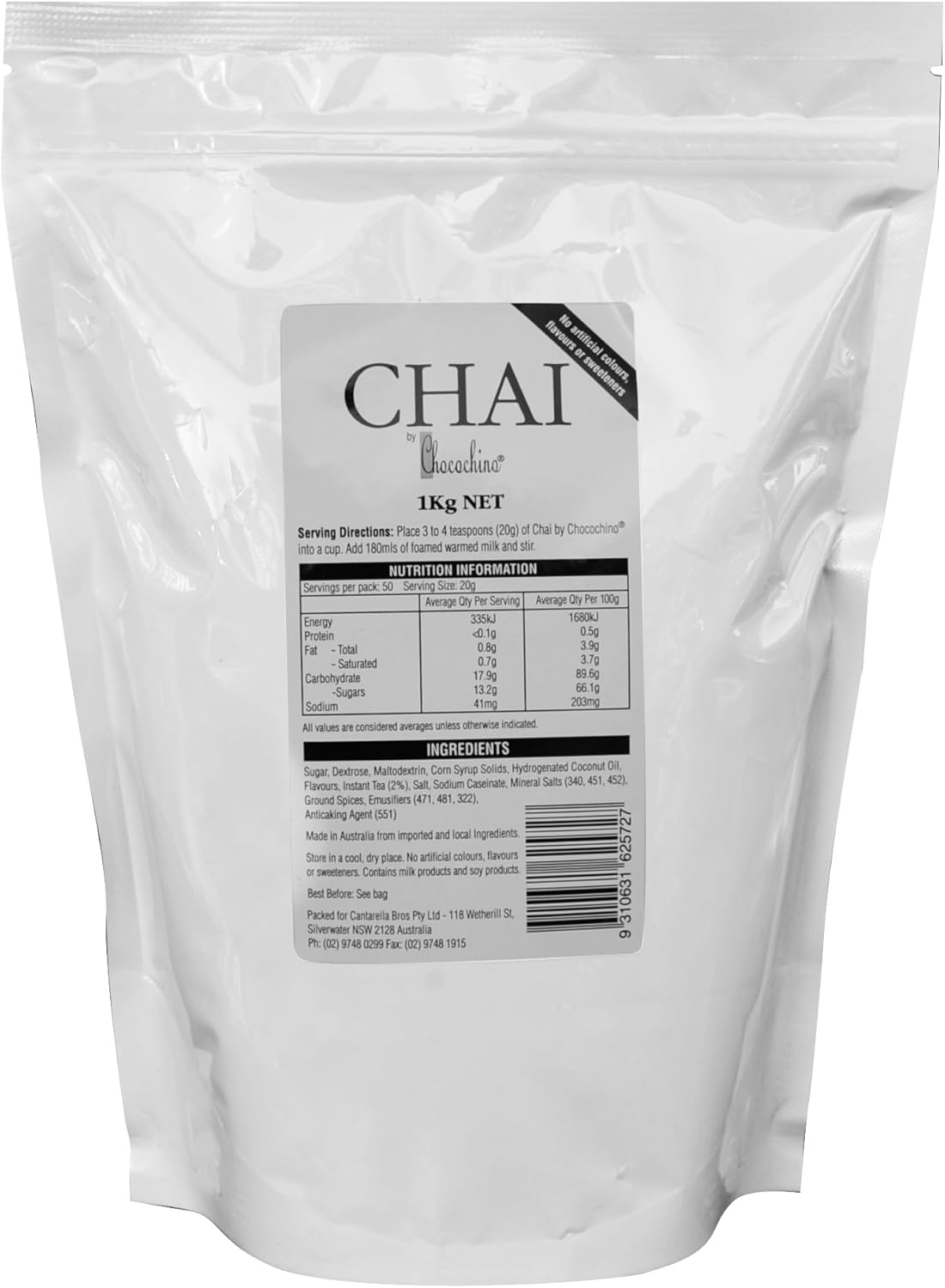 Chai Latte Powder. Perfect for Chai Latte, Iced Chai Latte, Dirty Chai, Various Chai Drinks