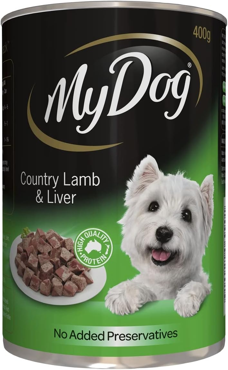 MY DOG Lamb and Liver Dog Wet Food, Adult, 400G