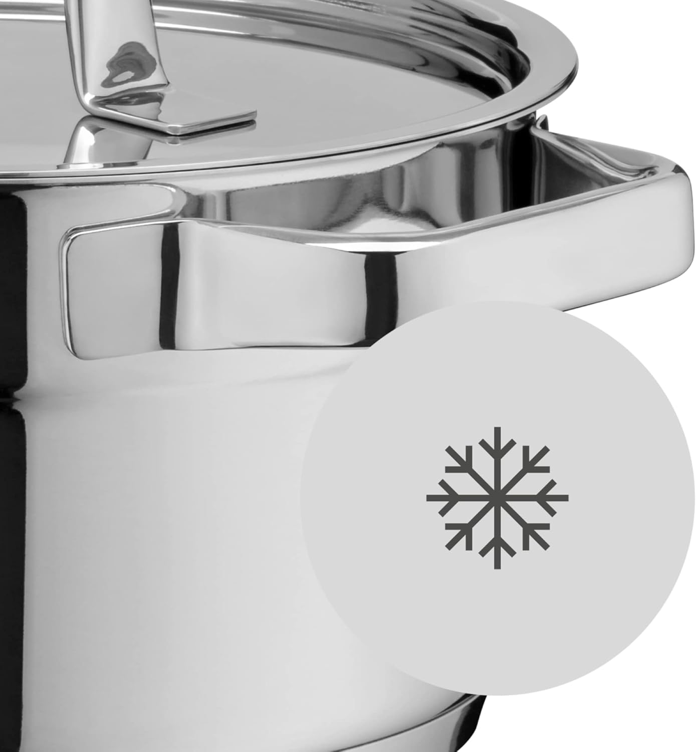 WMF 793166380 Damper Insert 16 Cm, Material: Polished Cromargan 18/10 Stainless Steel, Rustproof, Dishwasher, Acid, Oven-Safe, Heat-Resistant up to 250 &deg;C image number 6