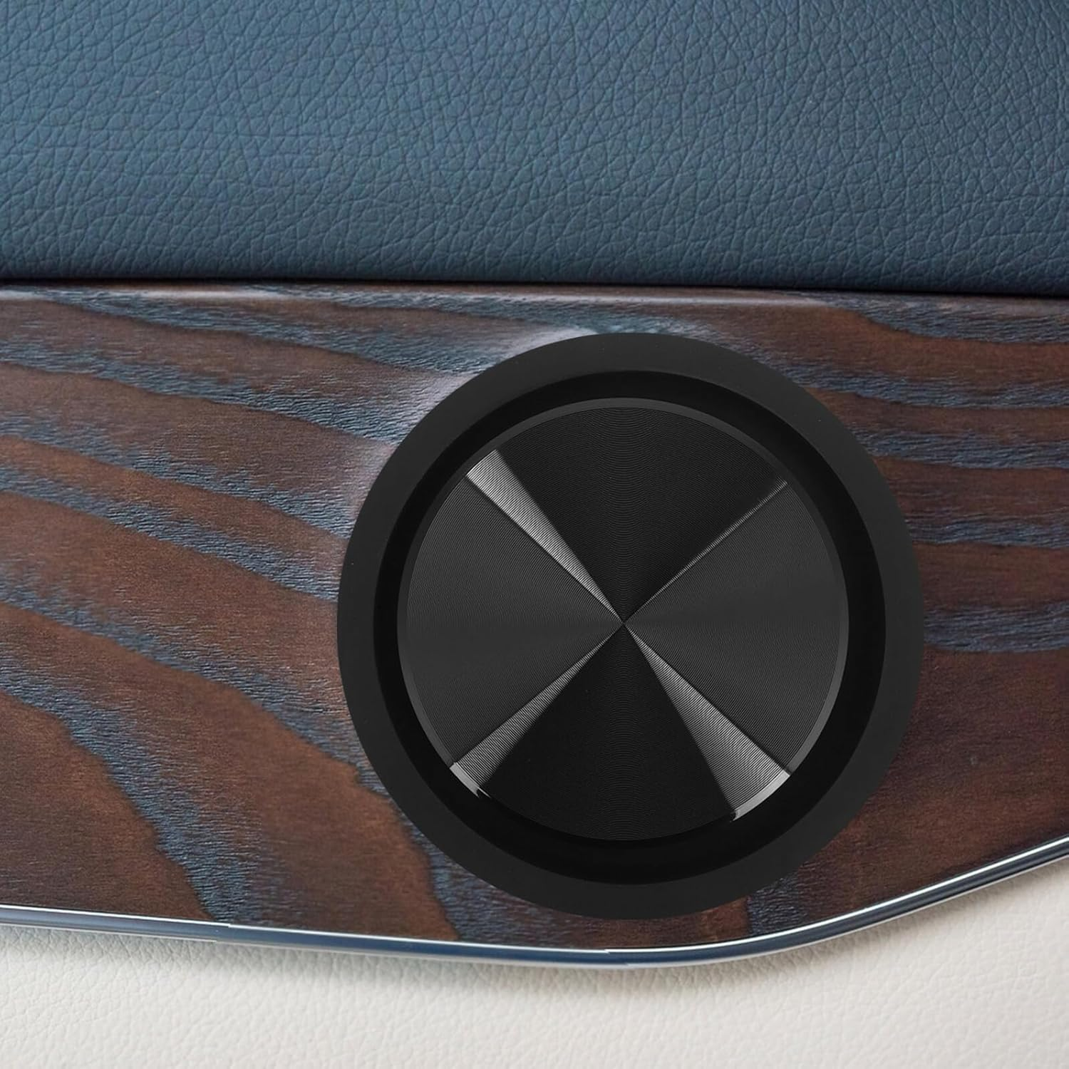 UKCOCO 4Pcs Passive Bass Radiator Diaphragm Plates 65&deg; Rubber Vibration Membrane for Car Speaker Subwoofer Audio Repair, Automotive Bass Speaker Passive Radiator Kit image number 1