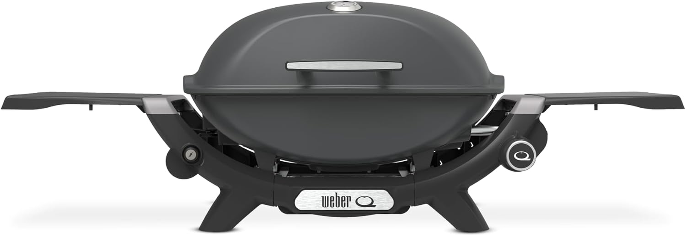 Weber Q Premium Gas BBQ (Q2200N - Latest 3Rd Generation) - LPG Charcoal Grey