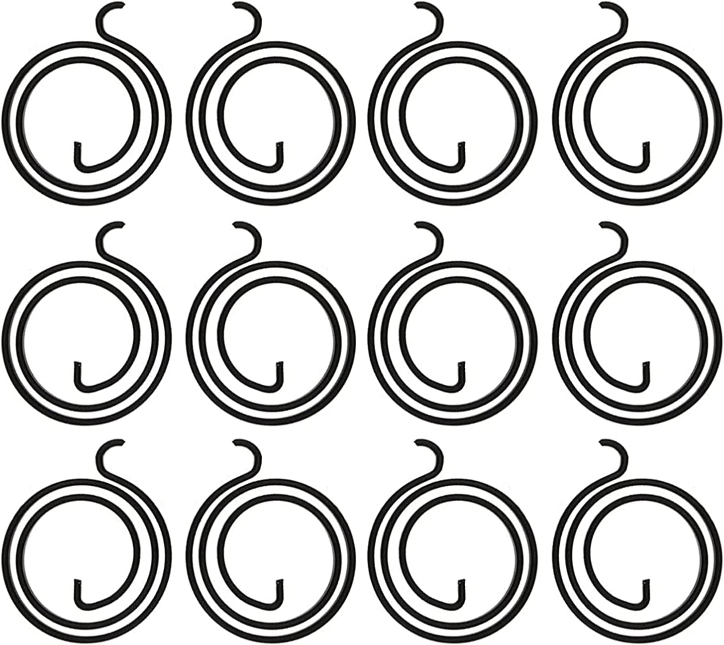 12X Turning Lever Door Handles Spring Coil Replacement Parts 2.5 Turn Coil for Right Handed and Left Handed