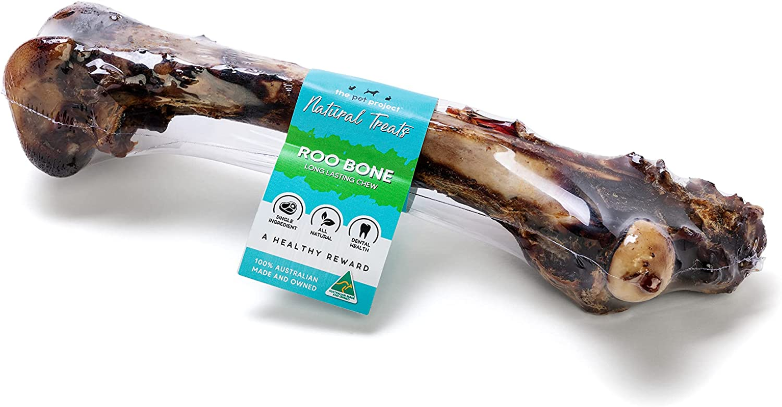 The Pet Project Kangaroo Bone Femur Dog Treats image number 1