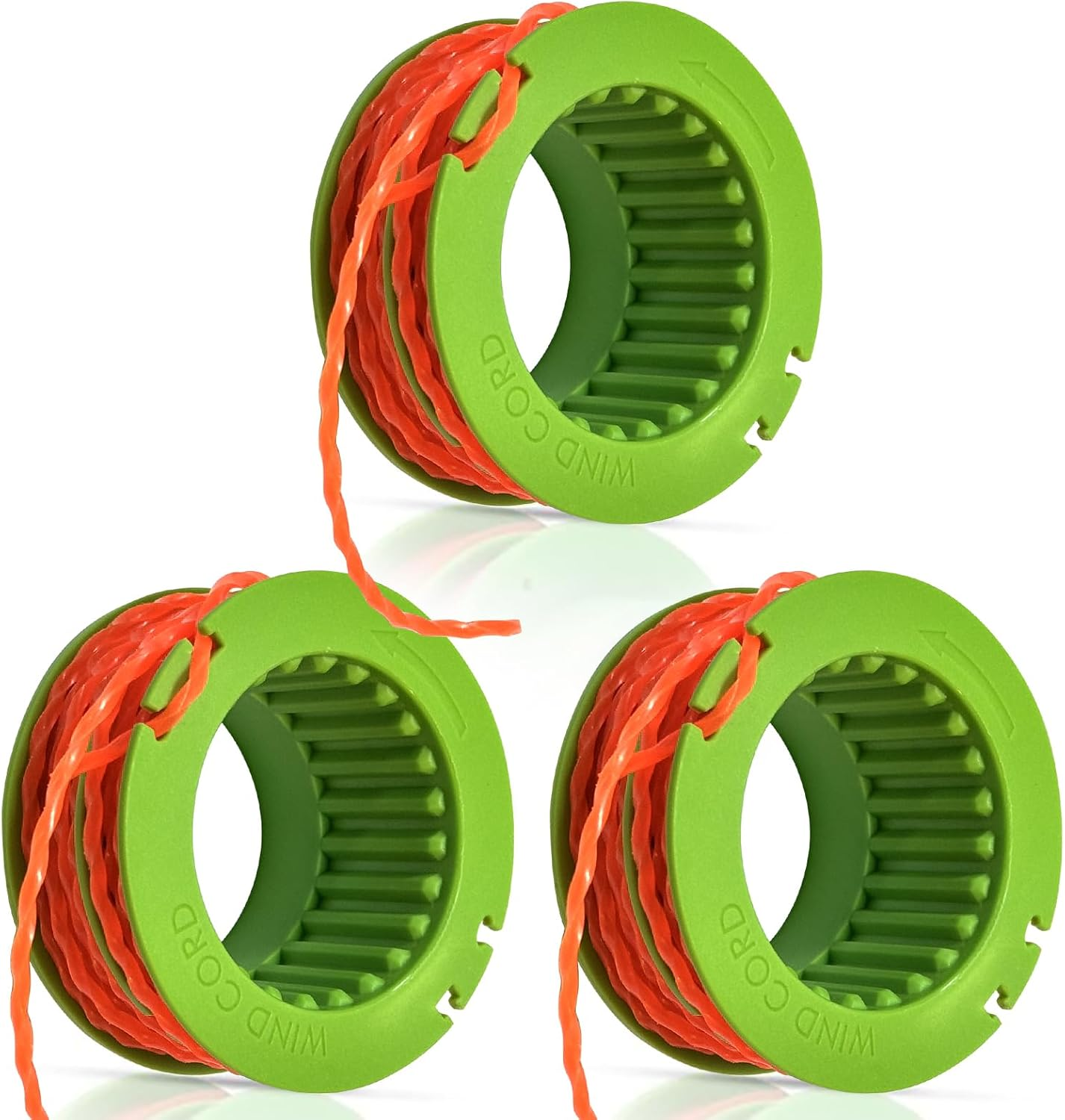 AS1300 Replacement Trimmer Spool Line Fits for EGO 15-Inch ST1500SF ST1623T ST1502LB ST1502SA ST1521S ST1511T ST1523S ST1500-S ST1520S String Trimmer, 3 Pack AS1300 Trimmer Spool Line 0.095'' 15FT image number 5