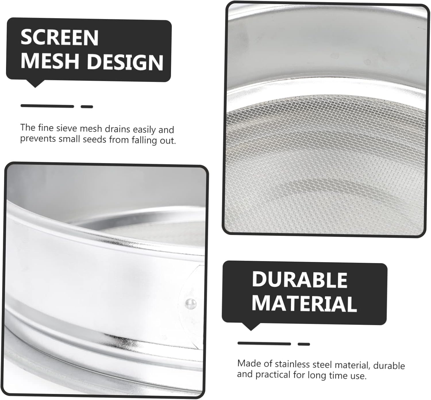 Stainless Steel Germination Tray with Lid Plant Nursery Tray for Seed Propagation and Microgreens Growing for Indoor and Outdoor Gardening image number 2