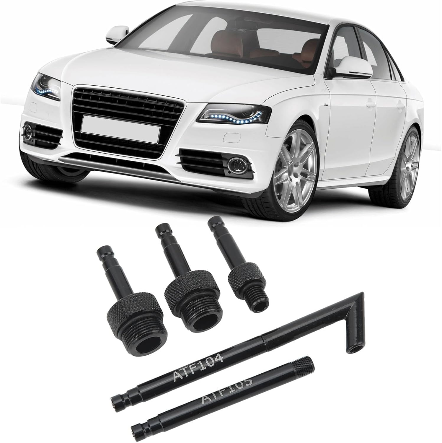 5Pcs ATF Automatic Transmission Oil Adapter Aluminium Fluid Filling Adapter for AISIN 09G 01J CVT Transmission image number 1