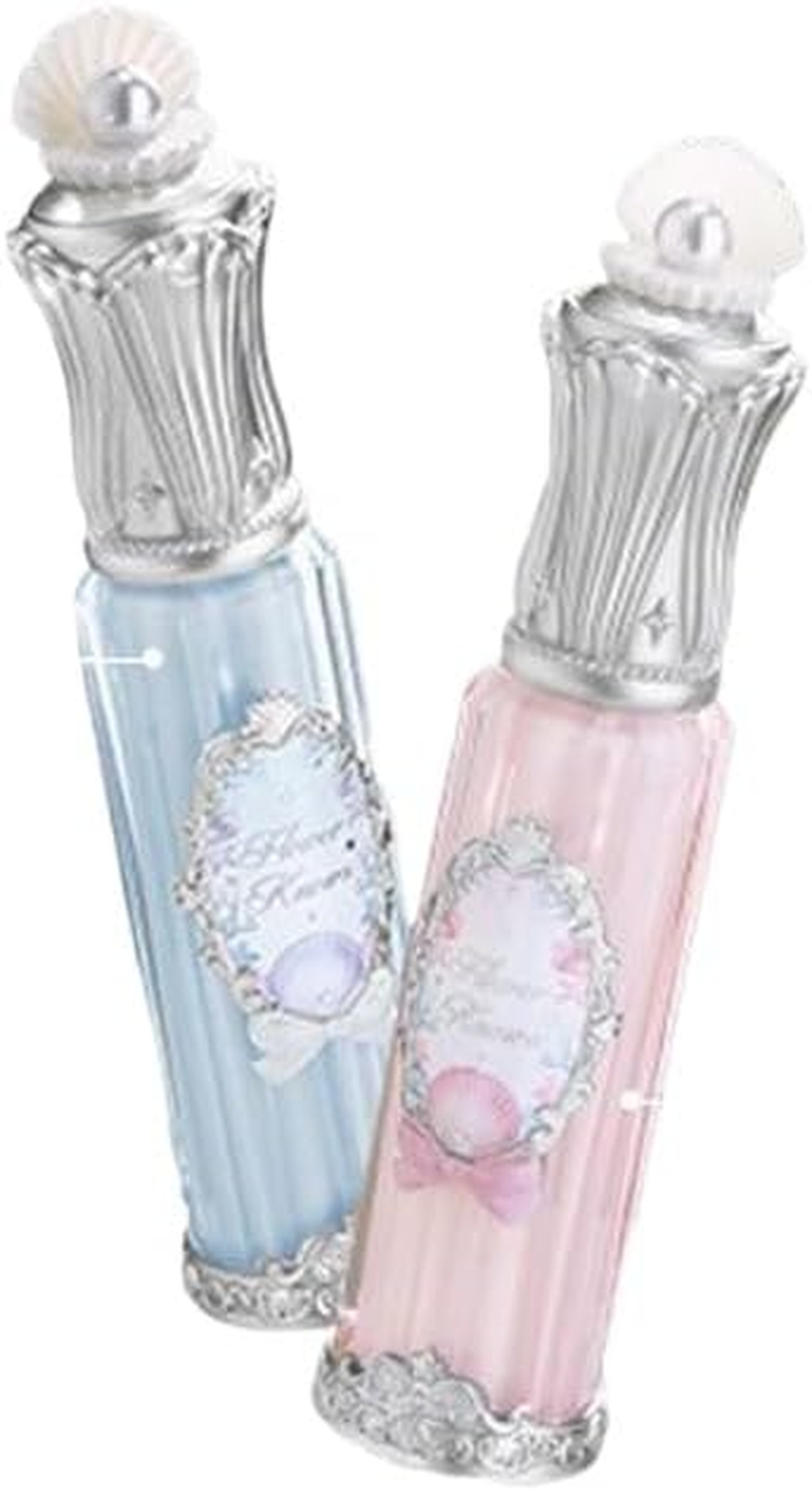 Flower Knows Shell Series Pearl Lip Gloss &ndash; Moisturizing Non-Sticky High-Shine Finish Lip Care Balm (C04)