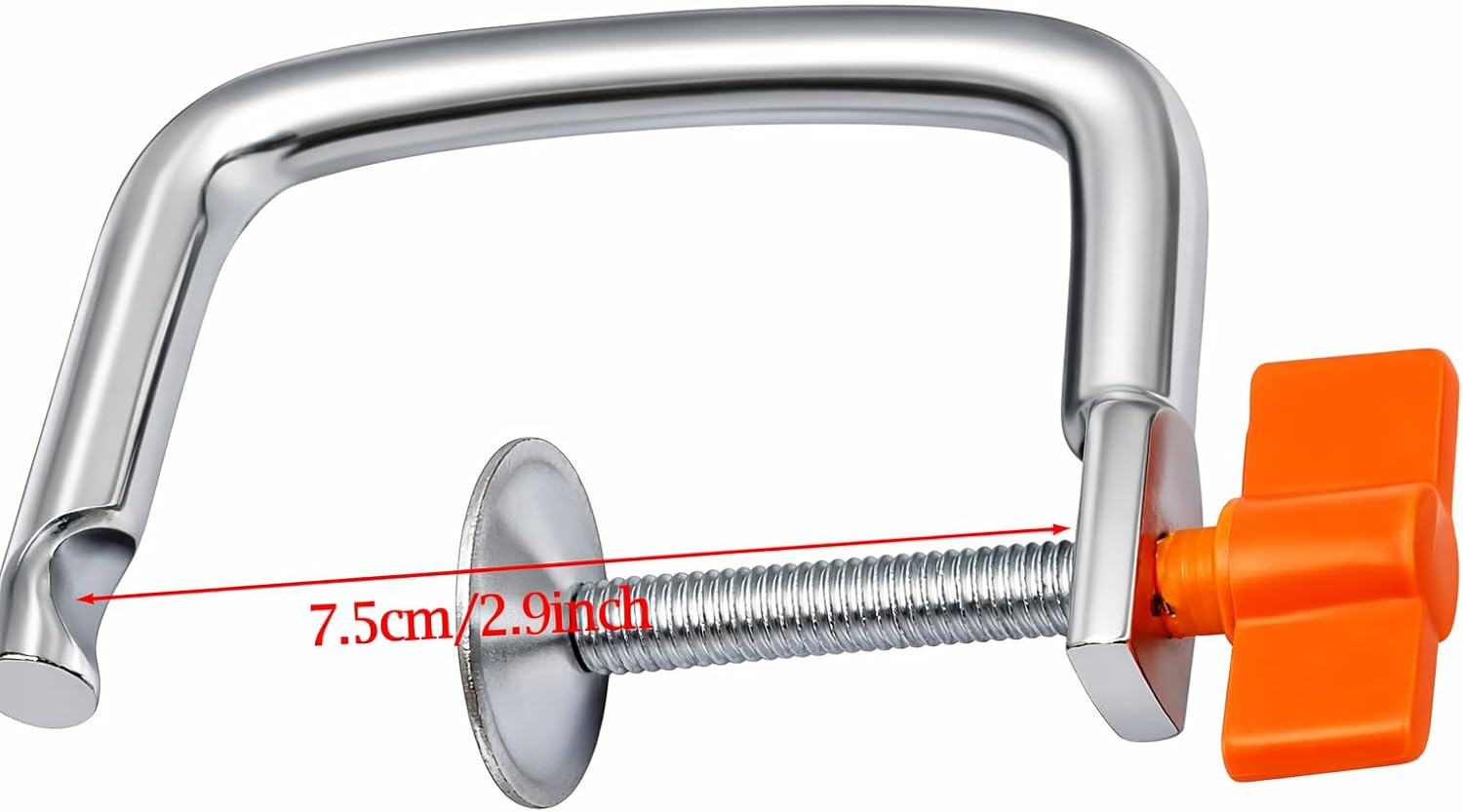 Gekufa Pasta Machine Clamp Pasta Maker Replacement Clamp Fits Most Brands Compatible with Atlas Marcato