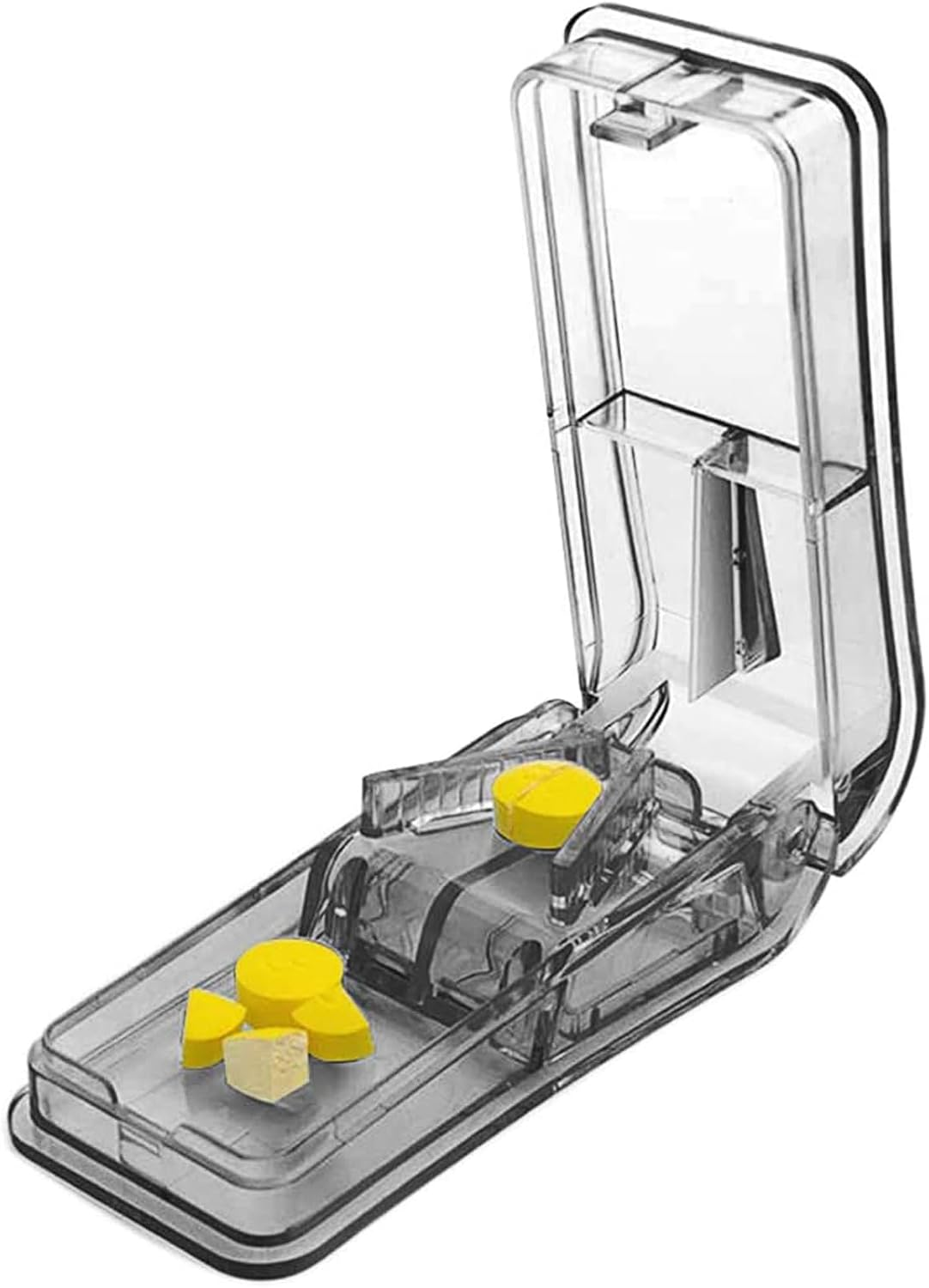 7 Day Pill Organizer Detachable, Weekly Pill Case for Pills Vitamin Fish Oil Supplements, with Pill Cutter, the Splitter Double as a Pill Case image number 1