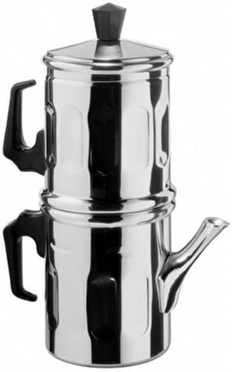 Ilsa Napoletana Diamond Coffee Machine, Aluminium, Cups 9, Capacity 60 Cl