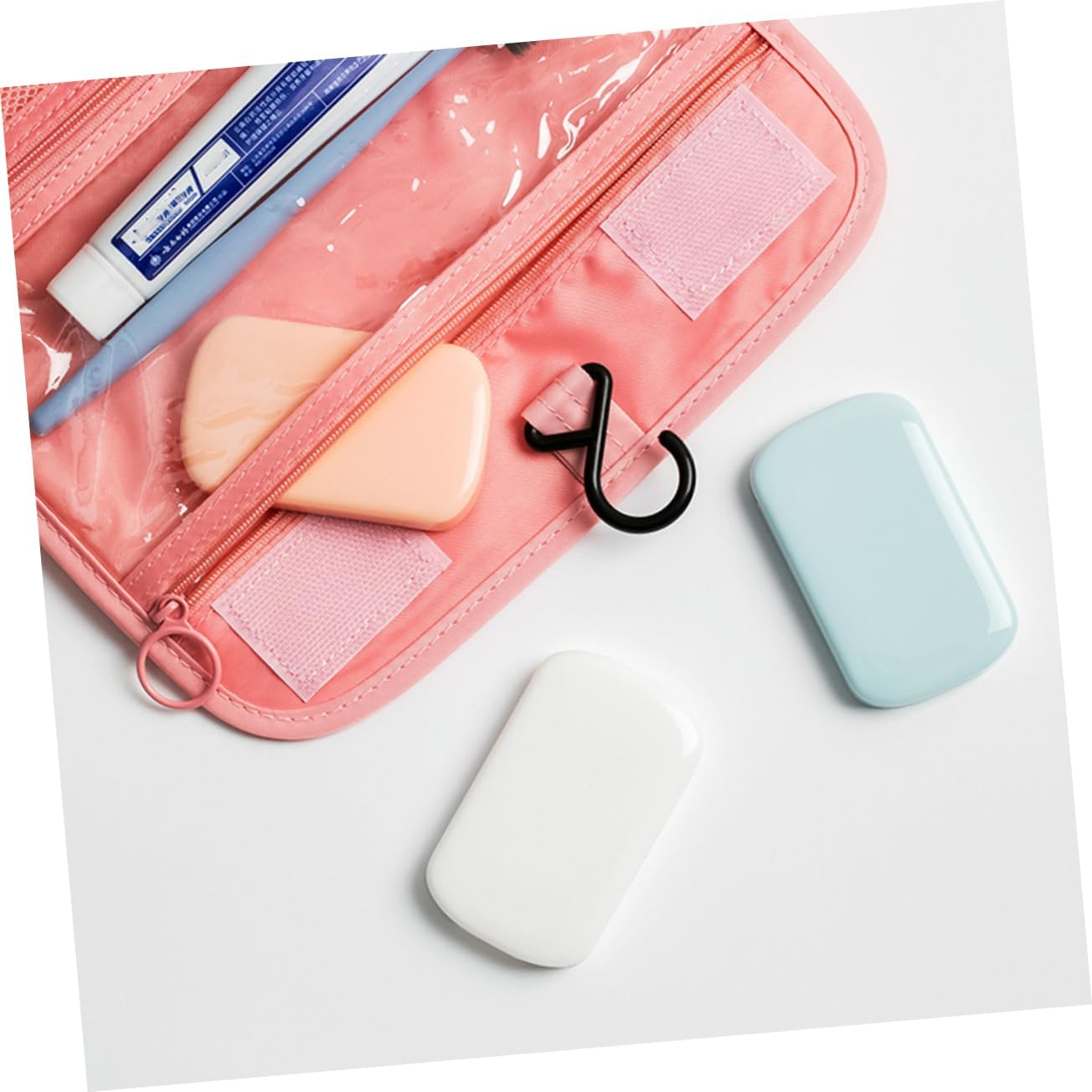 VANZACK Disposable Soap Paper Tablets 2Pcs White Cleaning Soap Sheets for Travel and Outdoor Use Portable Hand Washing Solution image number 6