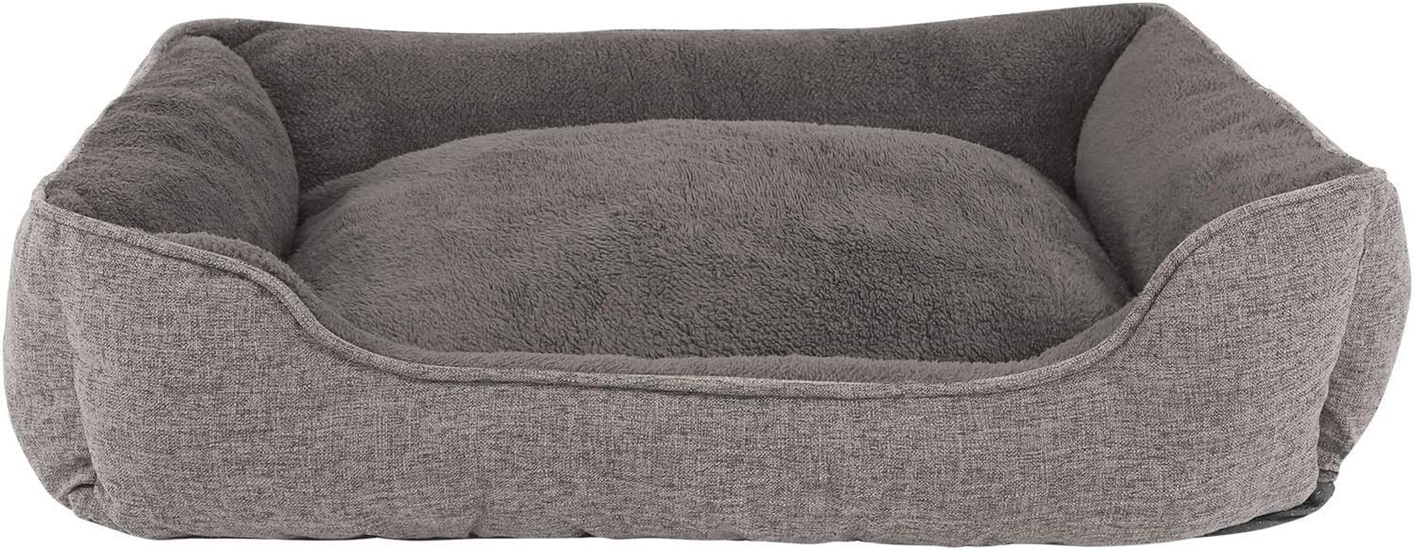 Dibea Db00796 Mottled Dog Bed Removable Cover 90 X 75 Cm Medium Grey image number 6