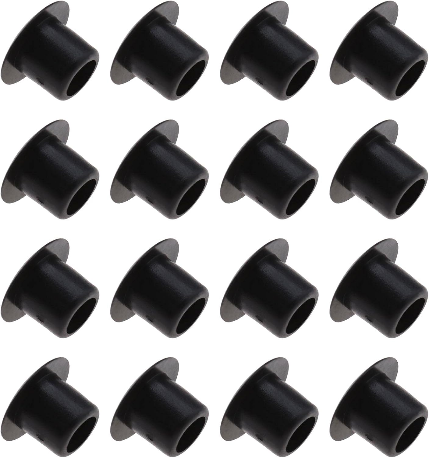 SING F LTD 50Pcs Drill Hole Cover Caps 10Mm Hole Plugs Push-In Type Hole Drilling Cover Plugs Blanking End Caps for Wardrobes Cupboards Cabinets Shelves Bookcase Furniture image number 2