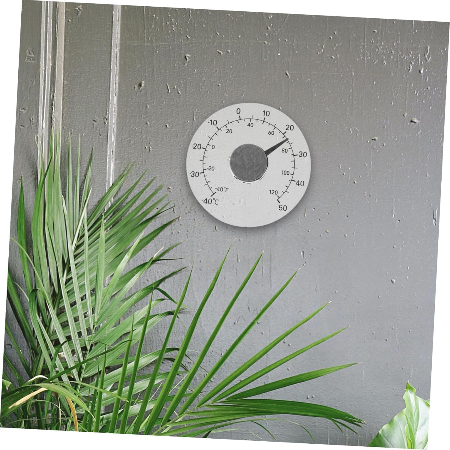Luxshiny Window Thermometer with Adhesive Backing Indoor Outdoor Temperature Gauge for Garden Greenhouse Nursery Compact Thermometer for Easy Window Mounting image number 4