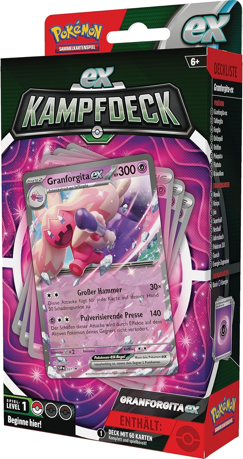 Pok&eacute;mon - Trading Card Game: Granforgita-Ex (60-Card Deck) - Hundemon-Ex image number 2