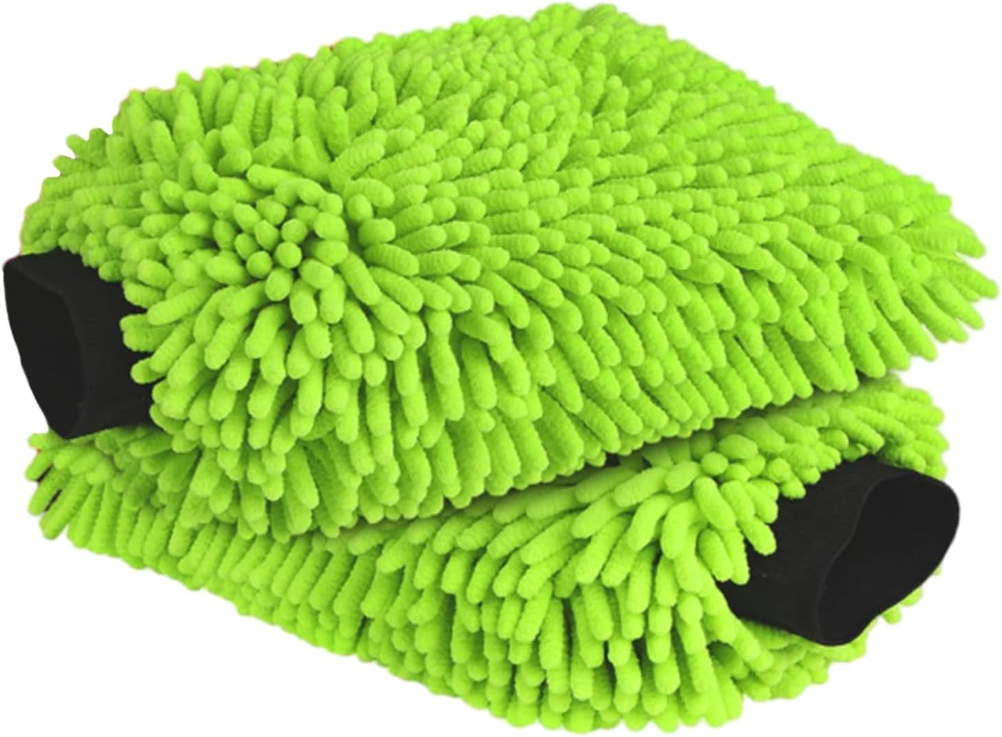 2PCS Car Wash Mitt Microfiber, Scratch-Free& Lint-Free, Premium Chenille Microfiber Wash Mitt image number 4