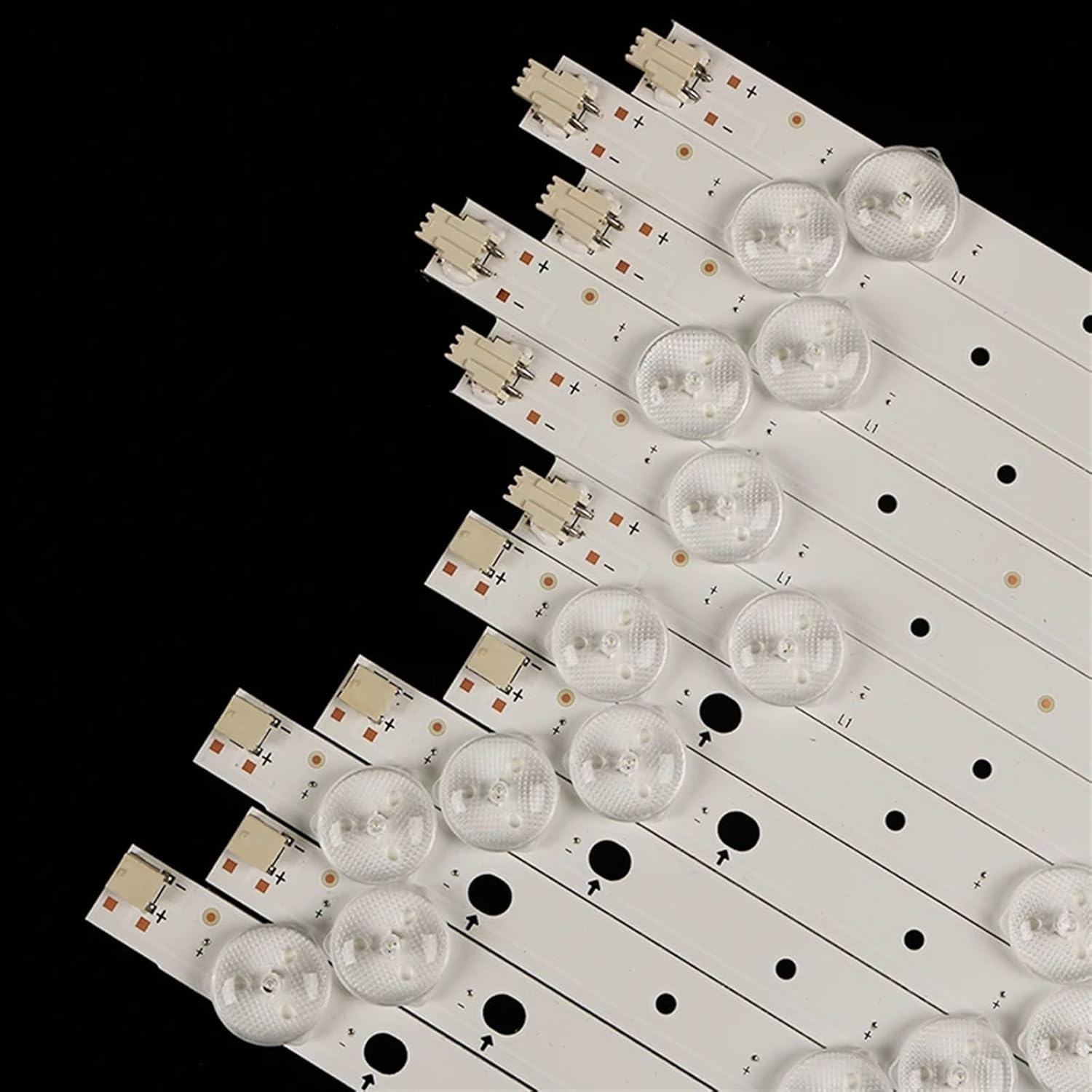 LOTOAK 12PCS LED Backlight Strip Compatible with Samsung UN60J6200AF 2013SVS60 3228N1 D3GE-600SMA-R2 BN96-29074A 29075A D3GE-600SMB-R1 Kit (Color : 12Pcs(1Tv)) image number 5