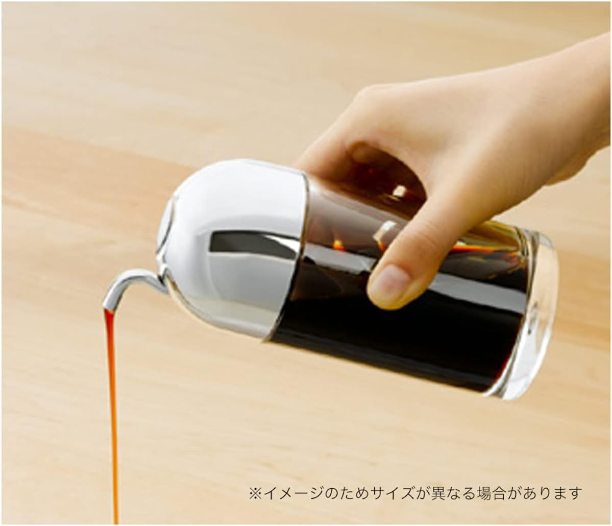 Daiwa Excio EX-6 Soy Sauce Jug, Silver, 7.4 Fl Oz (210 Ml), Drip-Proof, Hard to Fall Off, Stylish, Made in Japan, Pack of 1, LL image number 6